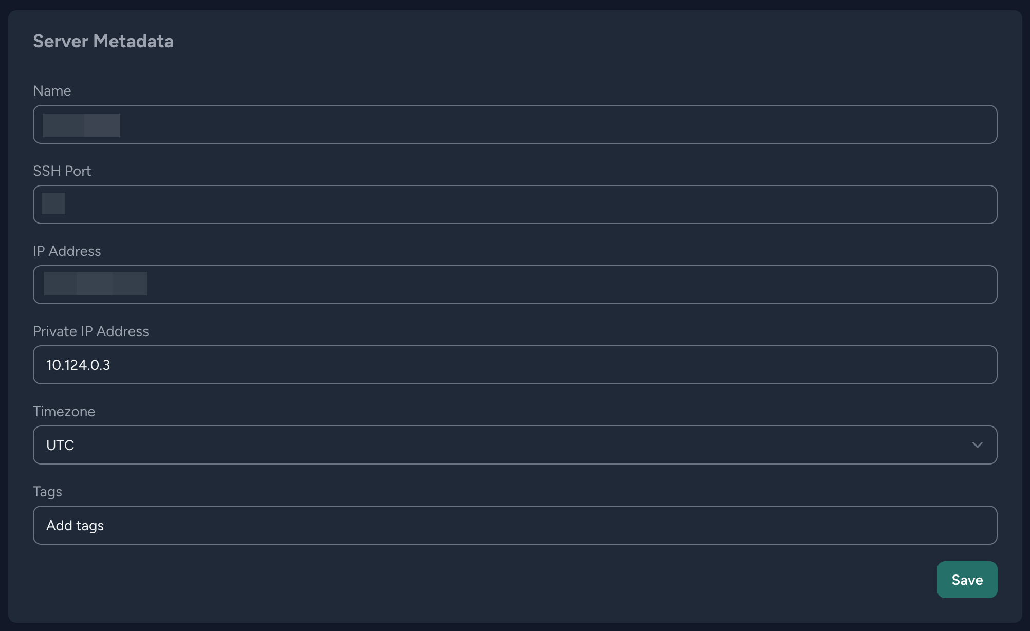 Update Forge server metadata